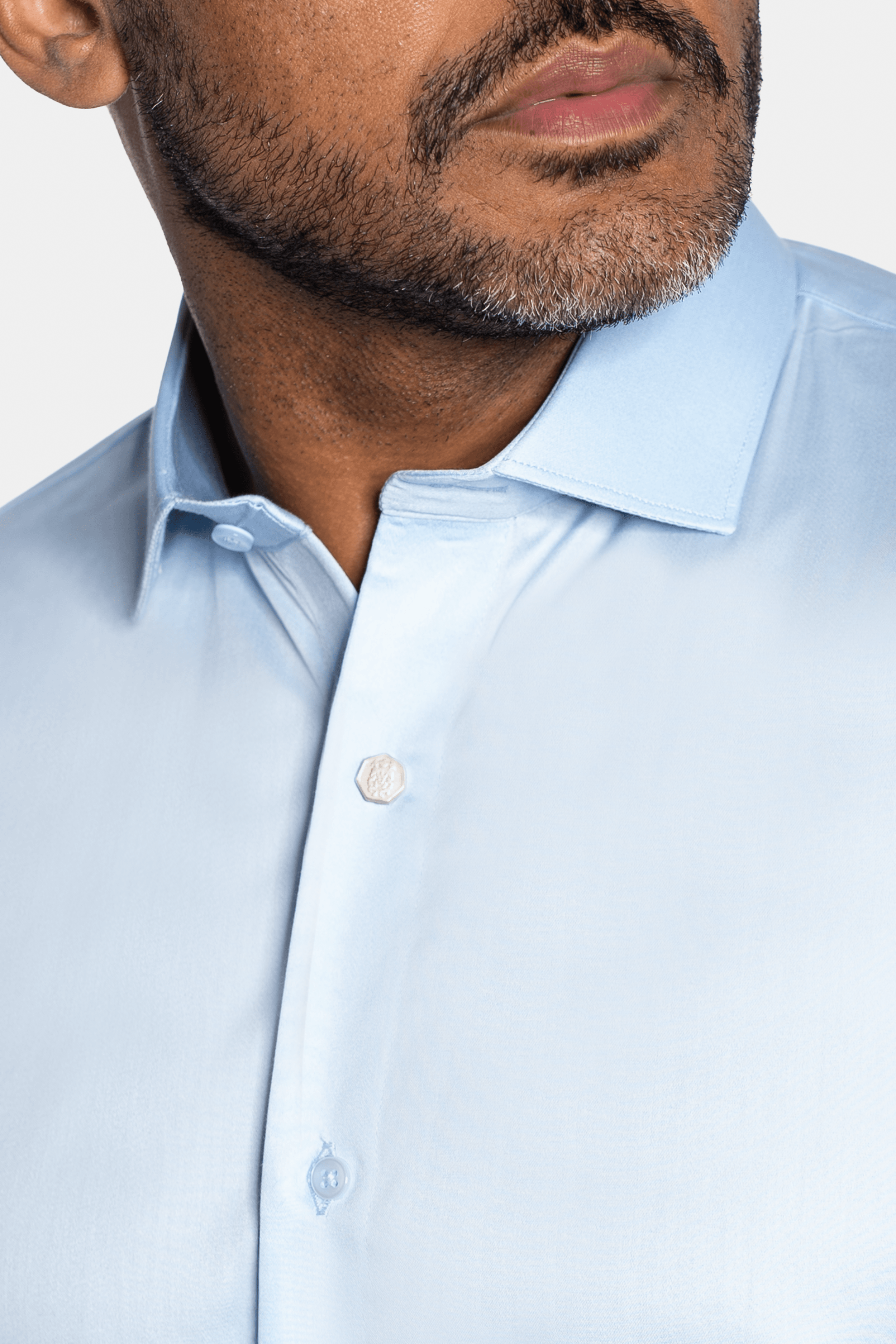 CAMISA ACETINADA LEONE