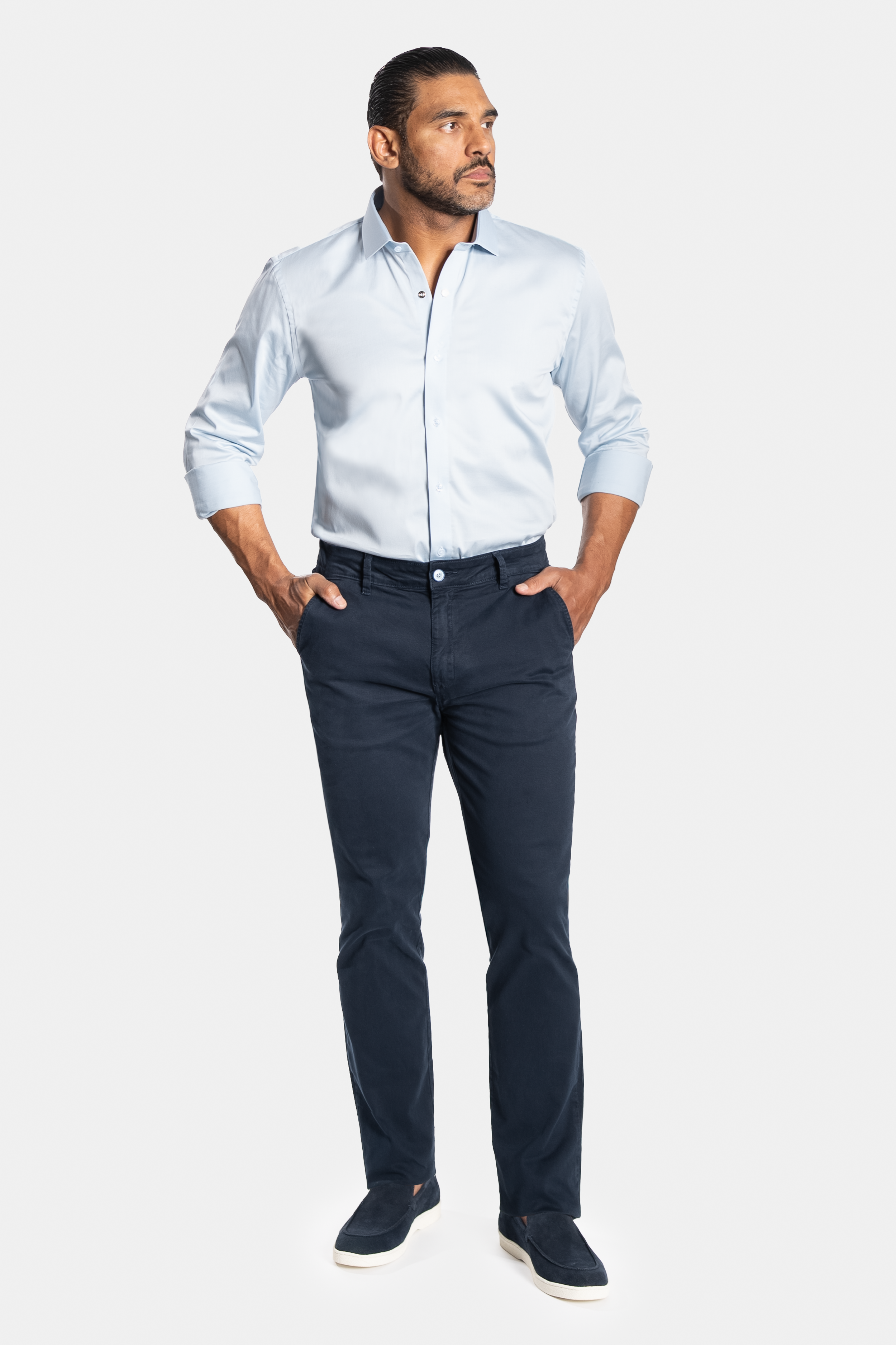 CAMISA ACETINADA LEONE