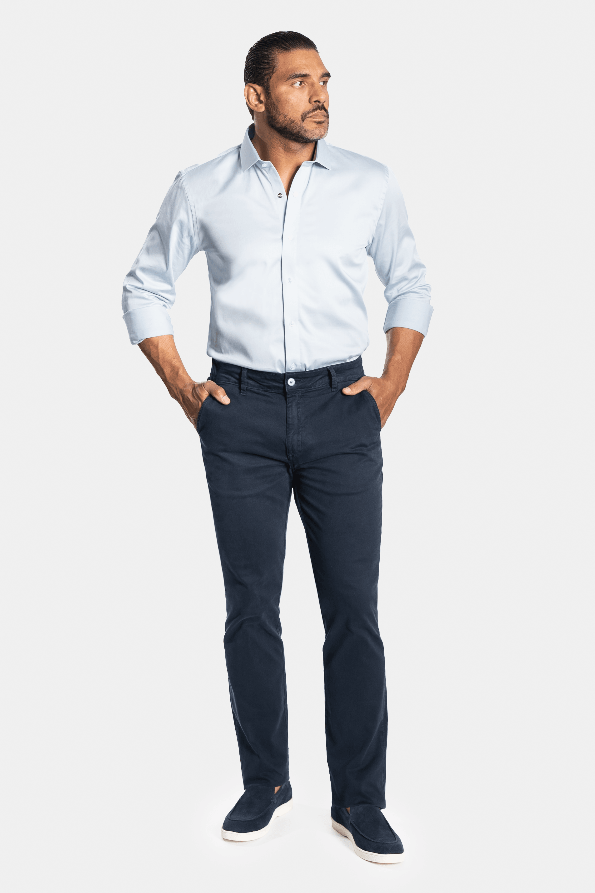 CAMISA ACETINADA LEONE