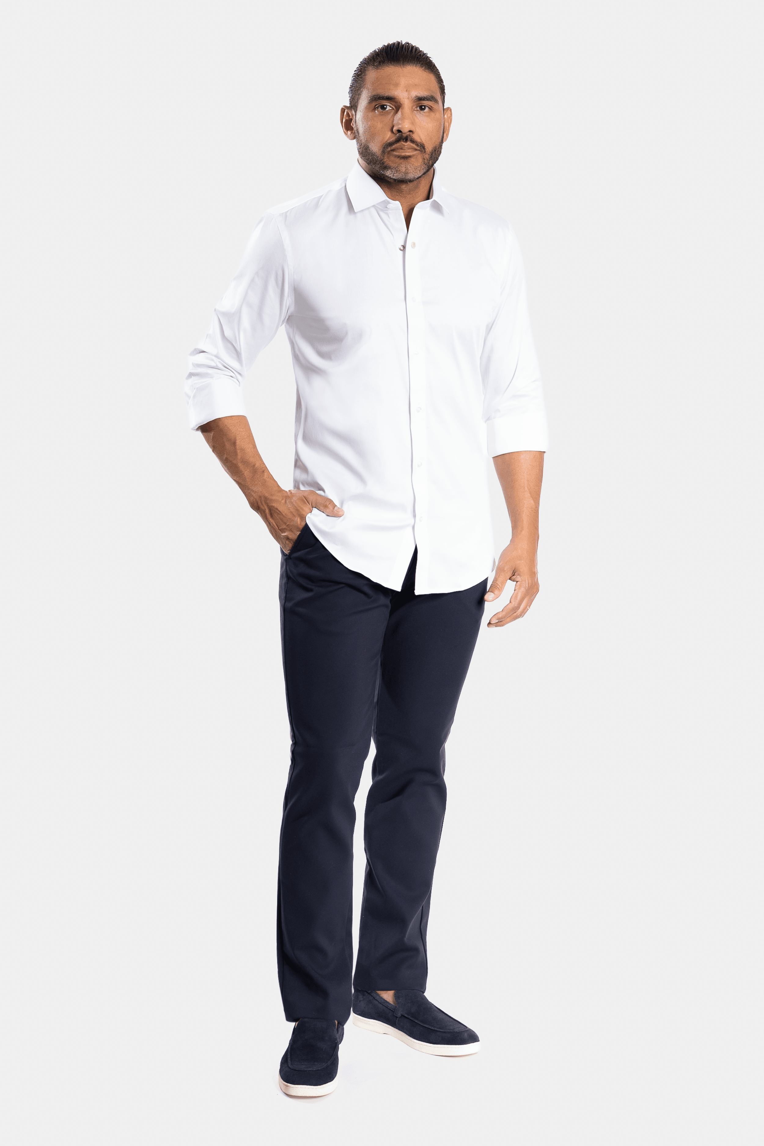CAMISA ACETINADA LEONE