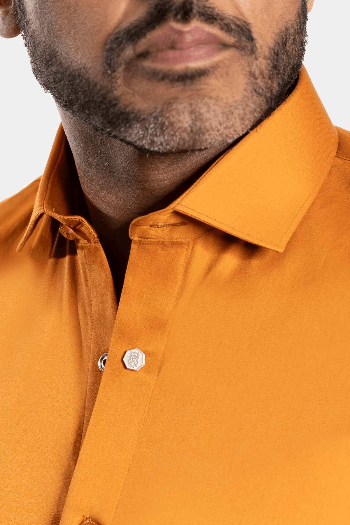 CAMISA ACETINADA LEONE