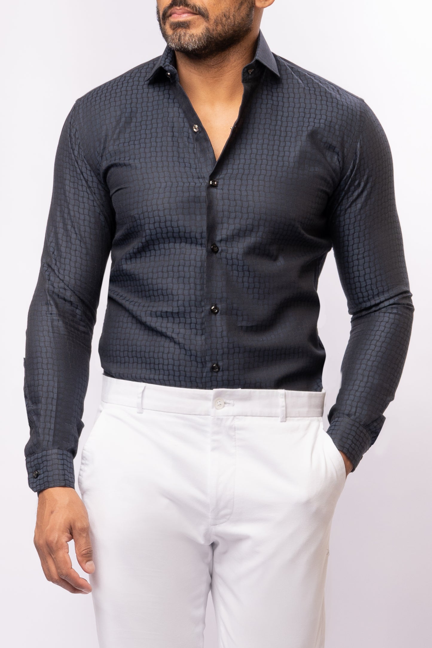 Camisa Algodão Egípcio Mattone