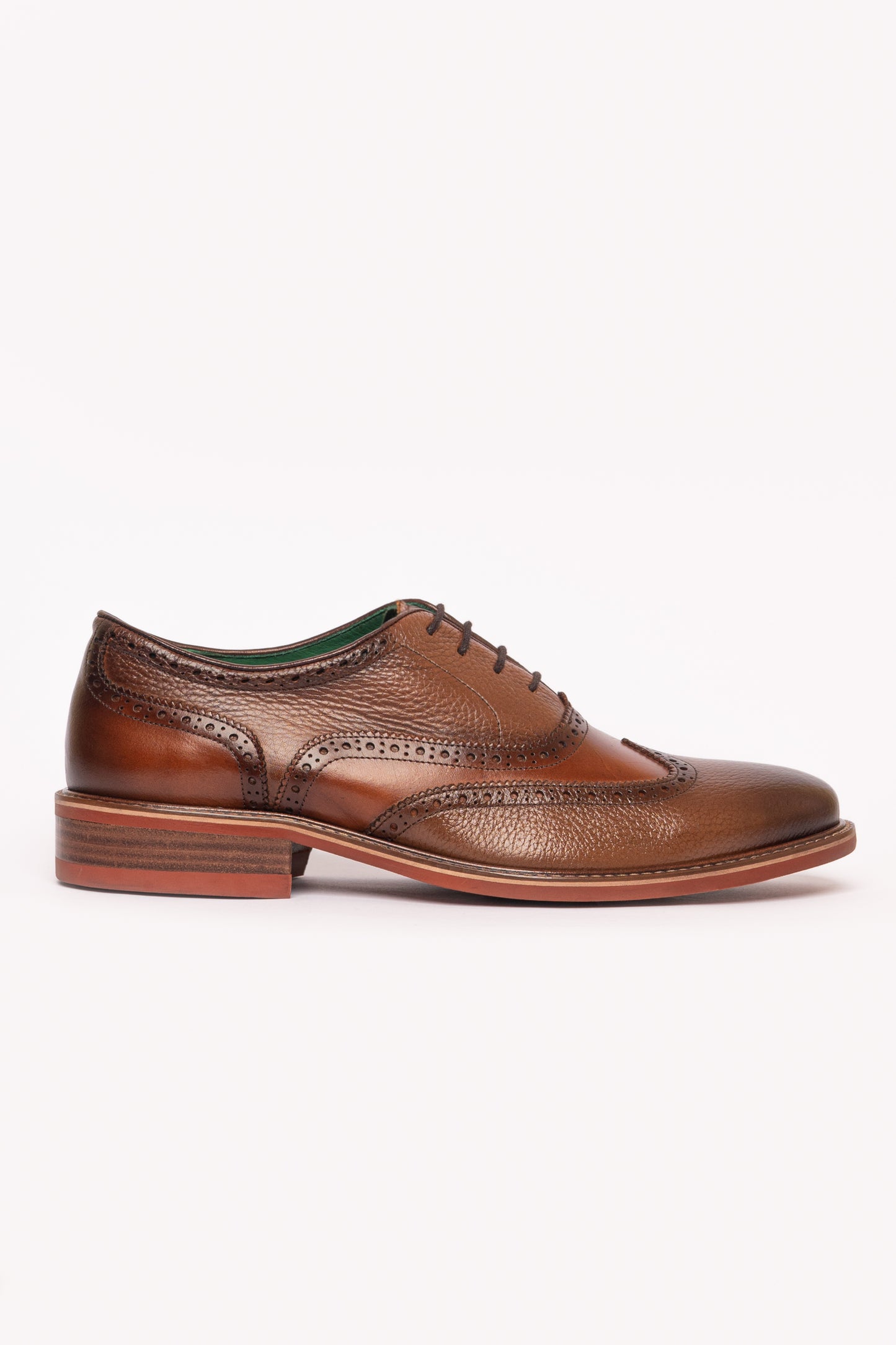 Sapato Oxford Brogue Rubber Sole