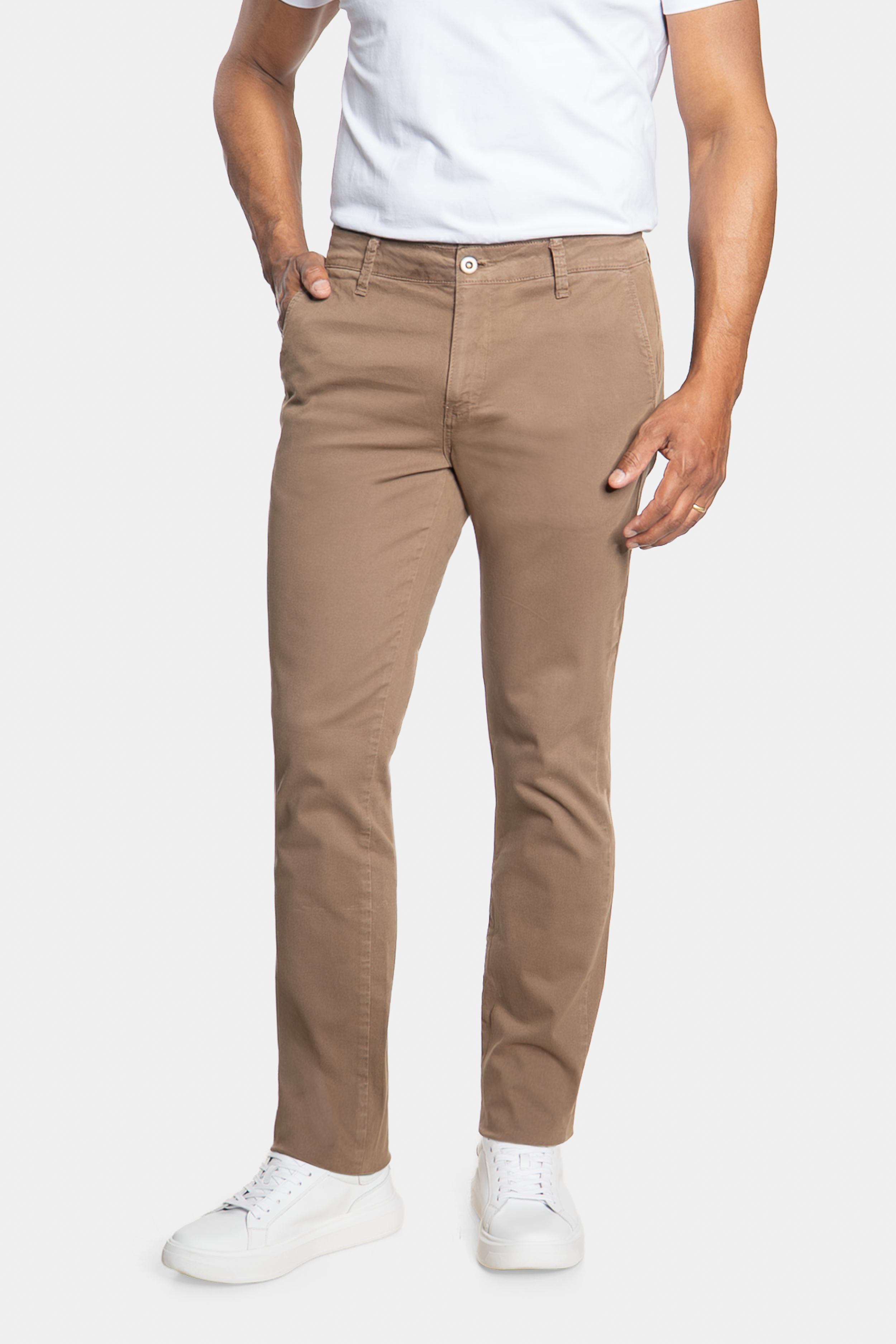 CALÇA SARJA CHINO CRLN