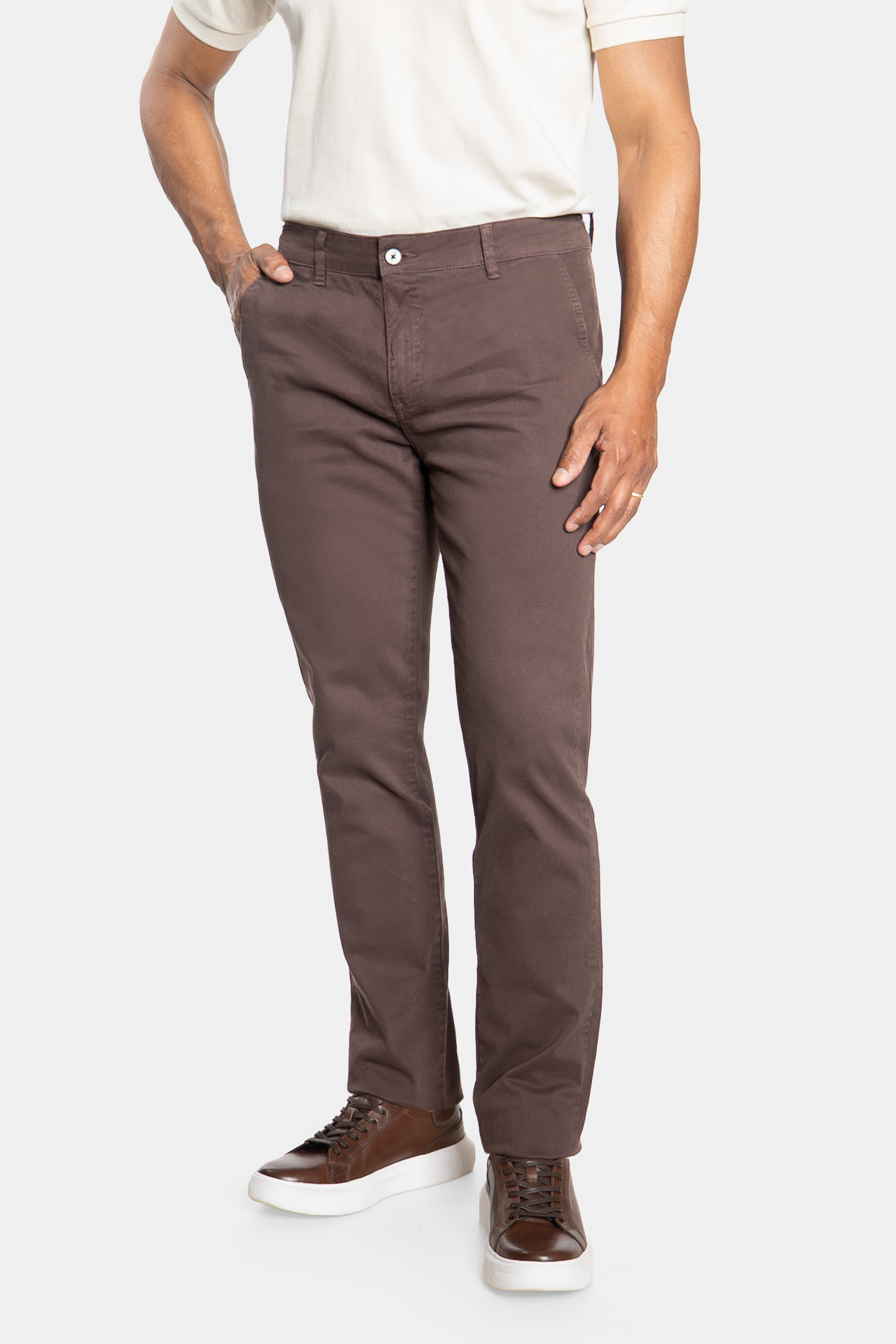 CALÇA SARJA CHINO CRLN