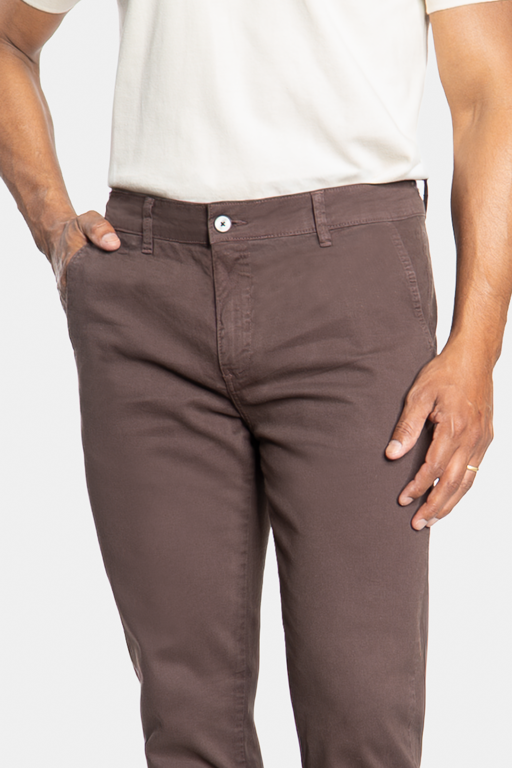 CALÇA SARJA CHINO CRLN