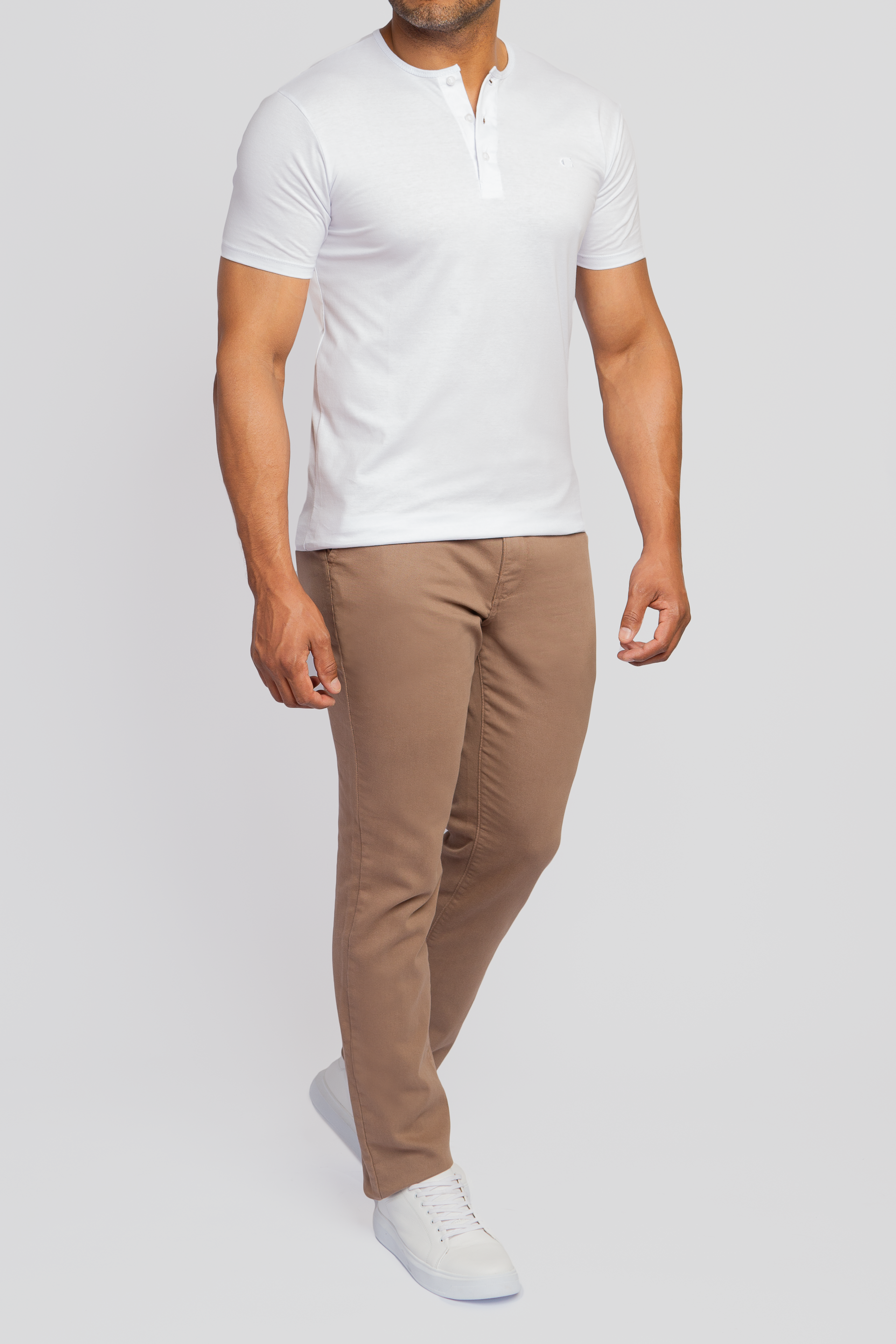 Calça Sarja Chino Leone