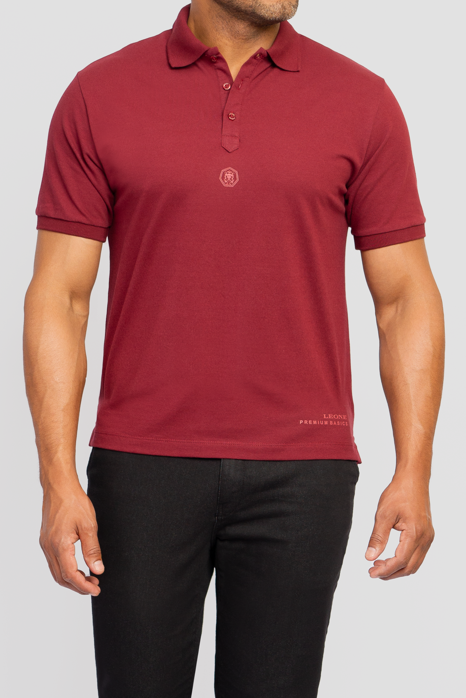 Polo Algodão Pima Leone