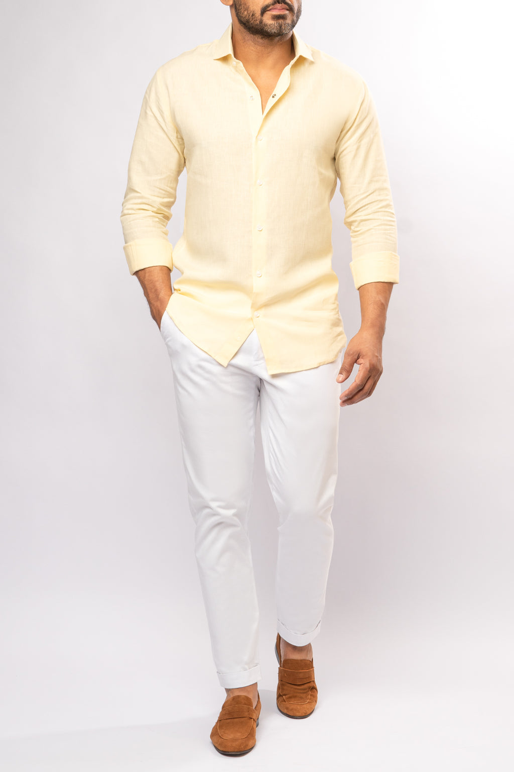 Camisa Linho Irlandês Leone