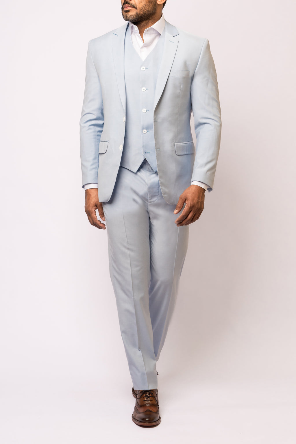 Terno Leone lapela Notched