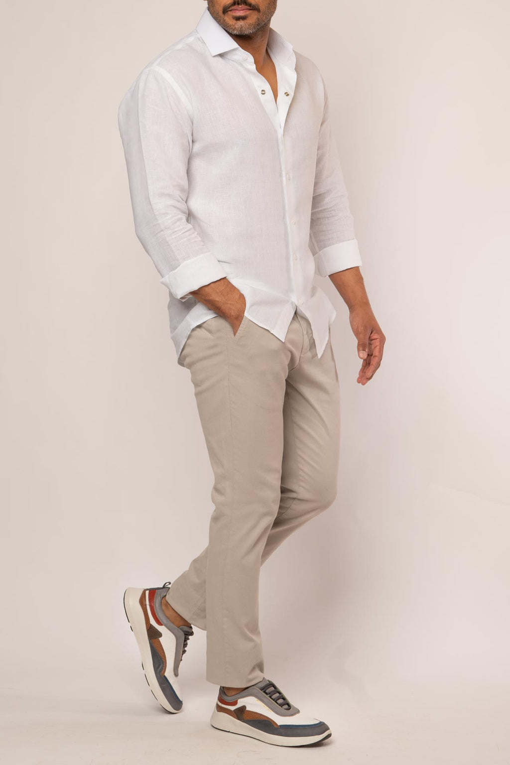 Camisa Linho Irlandês Leone