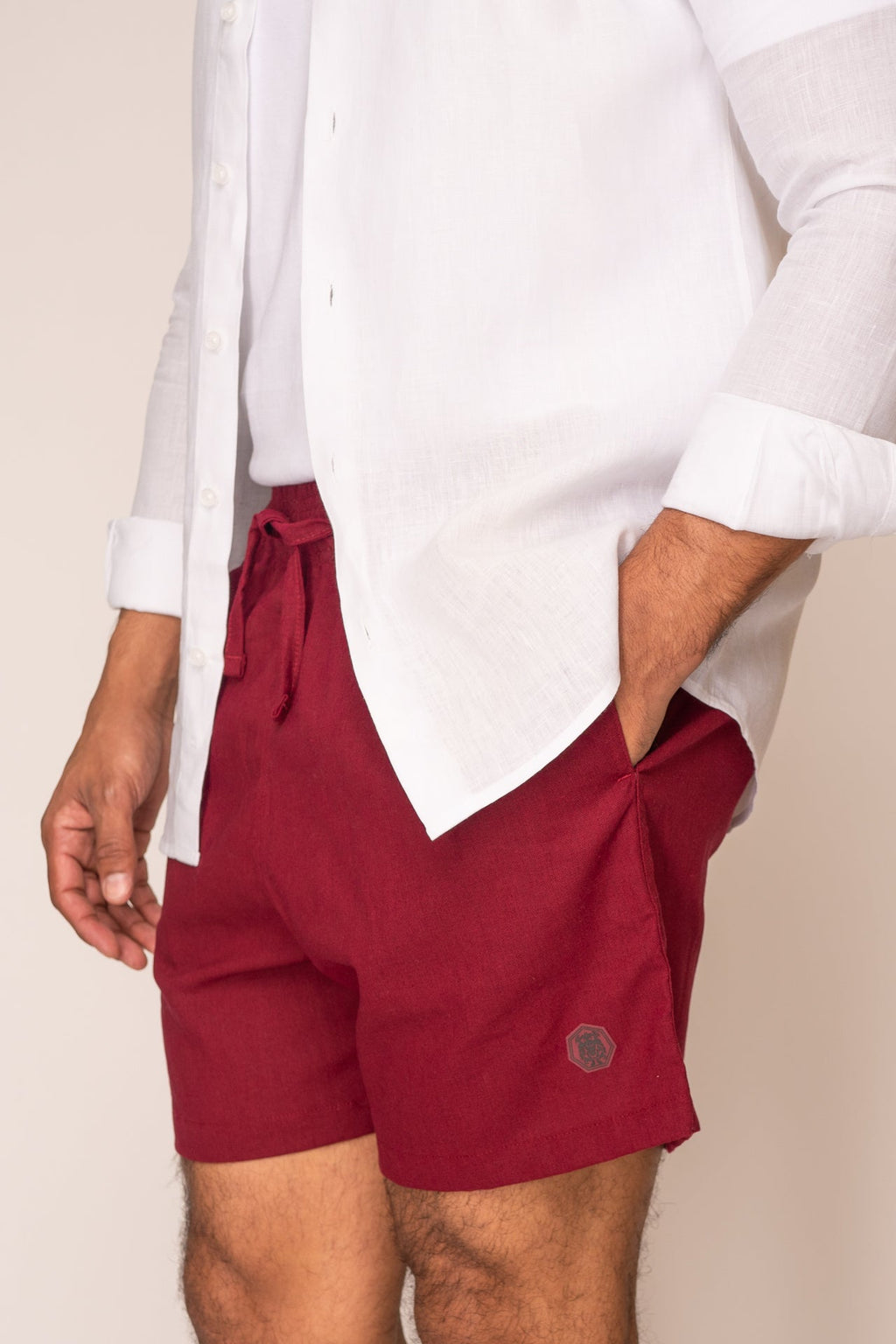 Short em Linho Leggerezza